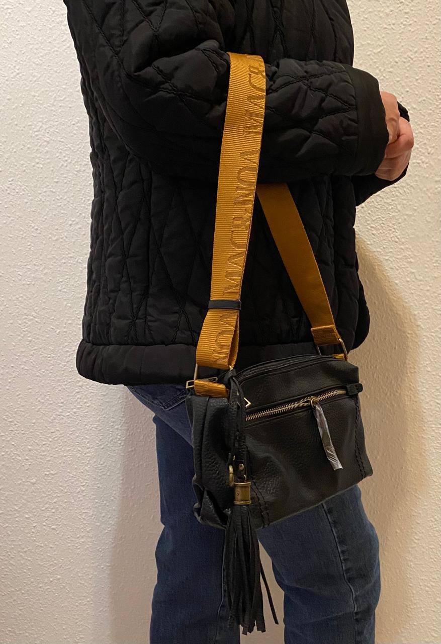 Bolso bandolera negro