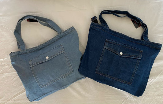 BOLSO VAQUERO CON BOLSILLO